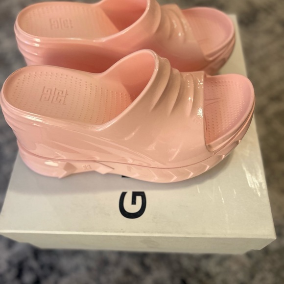 Givenchy Pink Platform Sandals - Picture 5 of 10